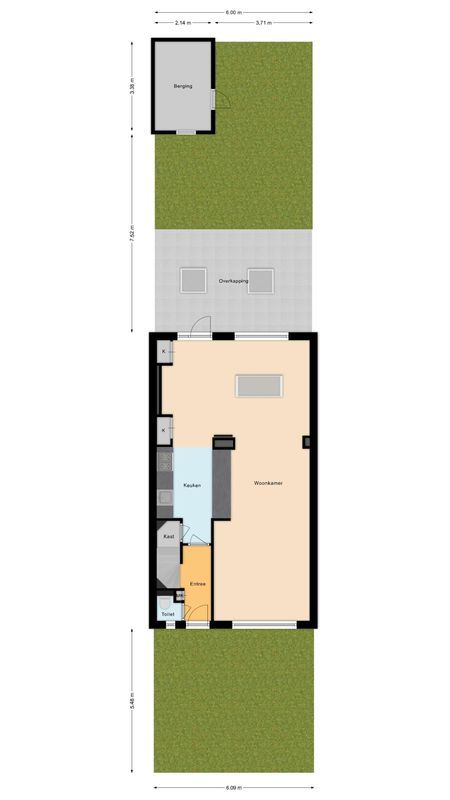 Rietstraat 48 Floorplan Blur 3