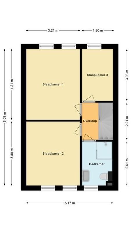 Schutsboom 3 Floorplan Blur 1