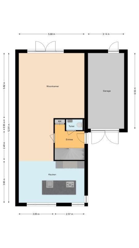 Johannes van Dreghtstraat 16 Floorplan Blur 0