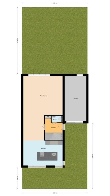 Johannes van Dreghtstraat 16 Floorplan Blur 2