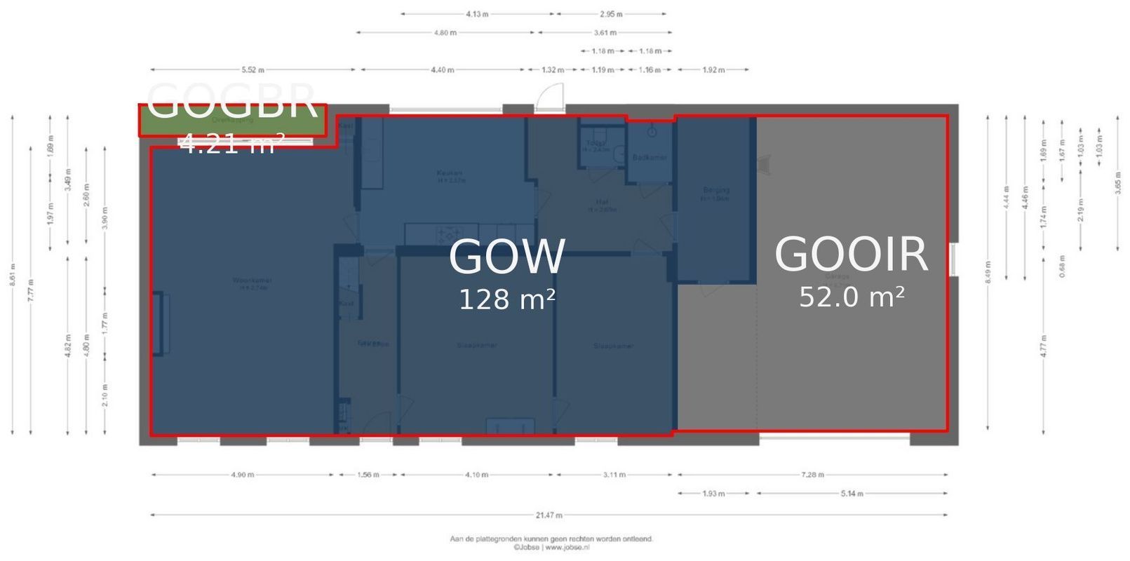 Oude Bredaseweg 19 Floorplan Blur 3