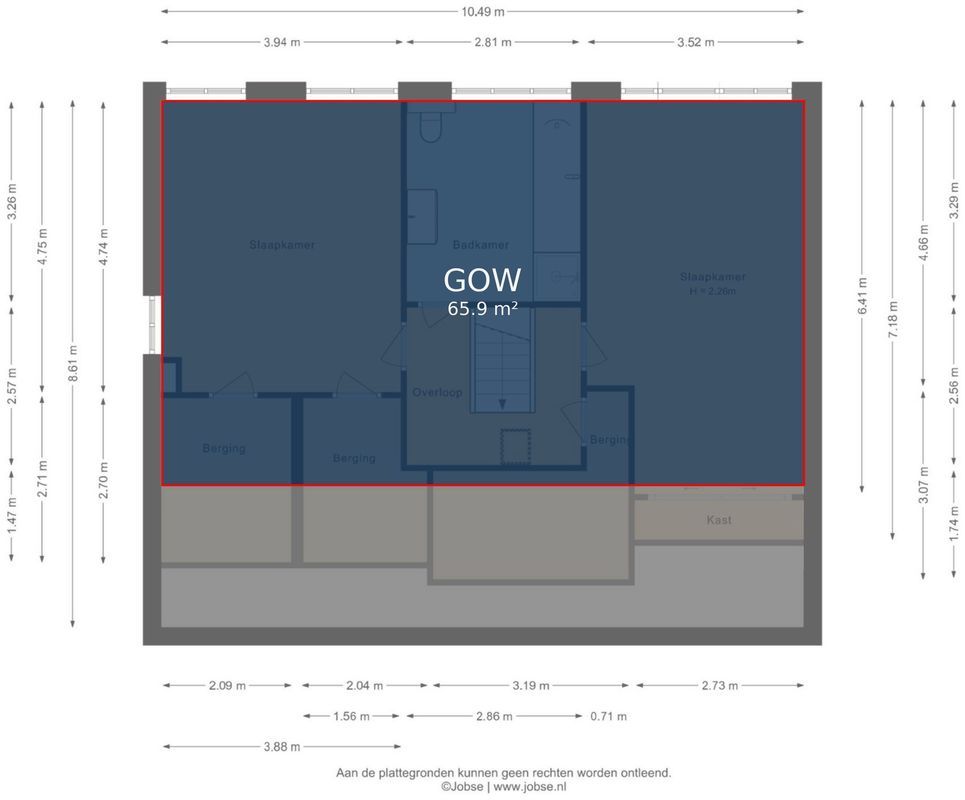 Oude Bredaseweg 19 Floorplan Blur 6