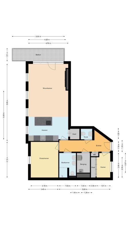 Bogardeind 26 Floorplan Blur 0