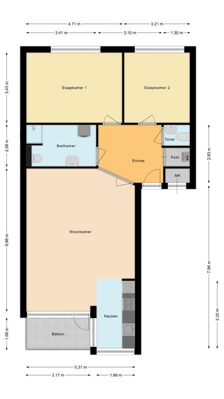 Constance Gerlingsstraat 31 Floorplan Blur 0