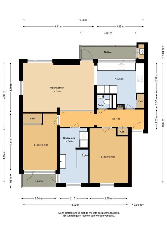 Steijnlaan 78 - A Floorplan Blur 0
