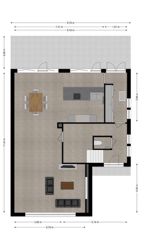 Hoogeinde 18 Floorplan Blur 0