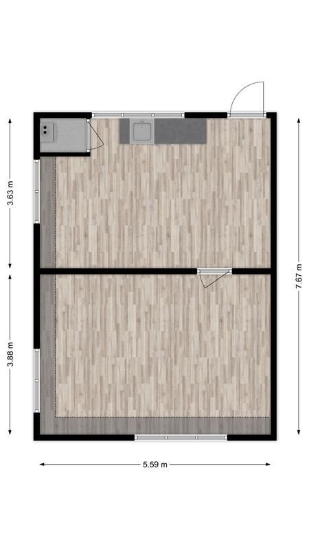 Hoogeinde 18 Floorplan Blur 5