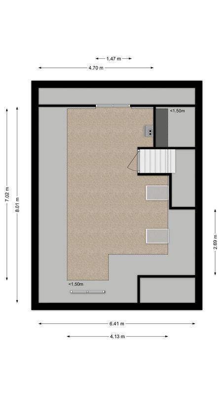Hoogeinde 18 Floorplan Blur 2