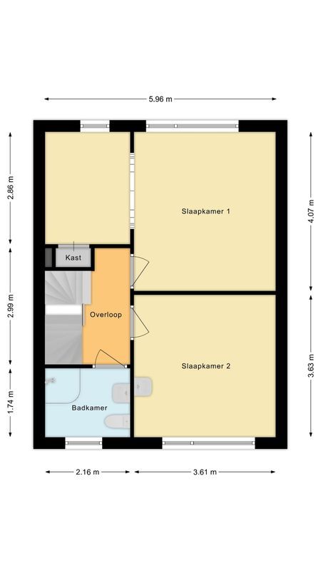 van Bossehof 15 Floorplan Blur 1