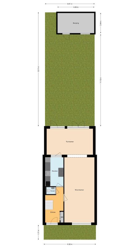 van Bossehof 15 Floorplan Blur 4