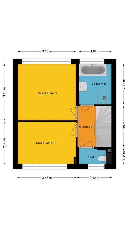 Amstelstraat 36 Floorplan Blur 2