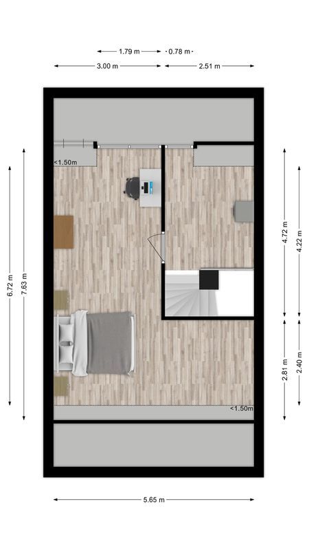 Zierikzeestraat 12 Floorplan Blur 2