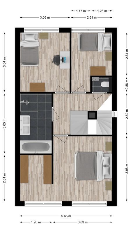 Zierikzeestraat 12 Floorplan Blur 1