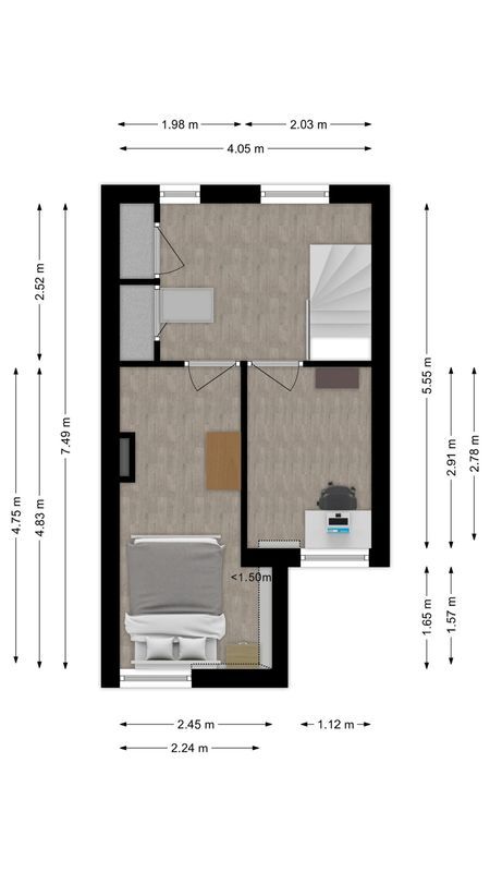 Staringstraat 25 Floorplan Blur 2
