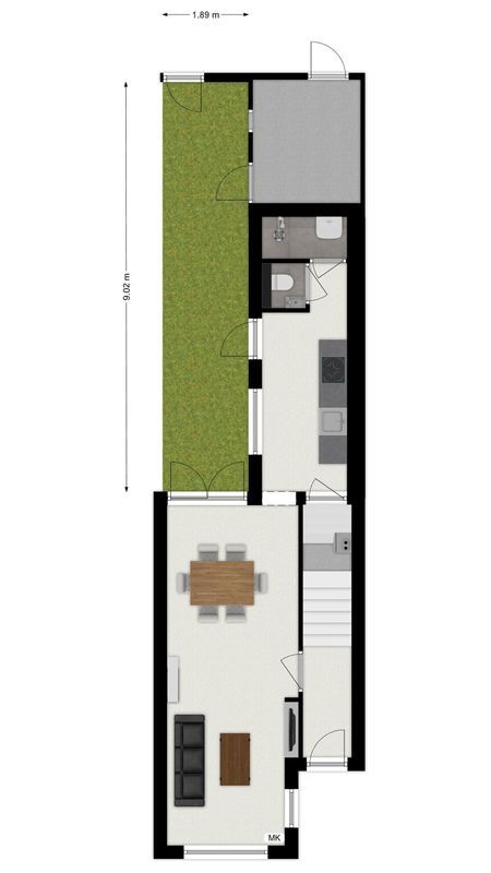 Staringstraat 25 Floorplan Blur 0