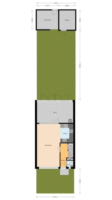 Middenweg 24 Floorplan Blur 2