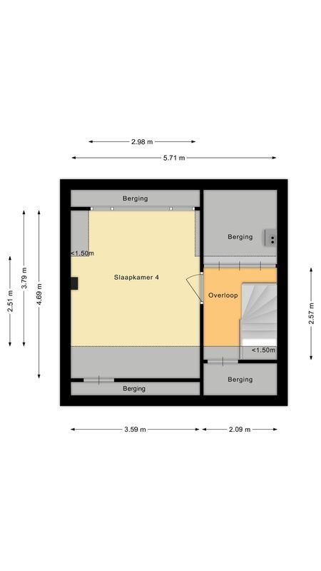 Middenweg 24 Floorplan Blur 3
