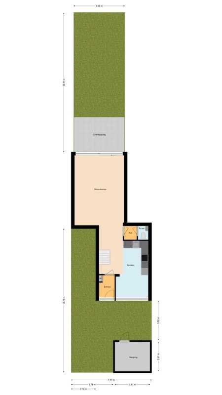 Waleweinlaan 24 Floorplan Blur 2