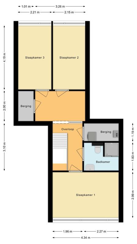 Waleweinlaan 24 Floorplan Blur 1