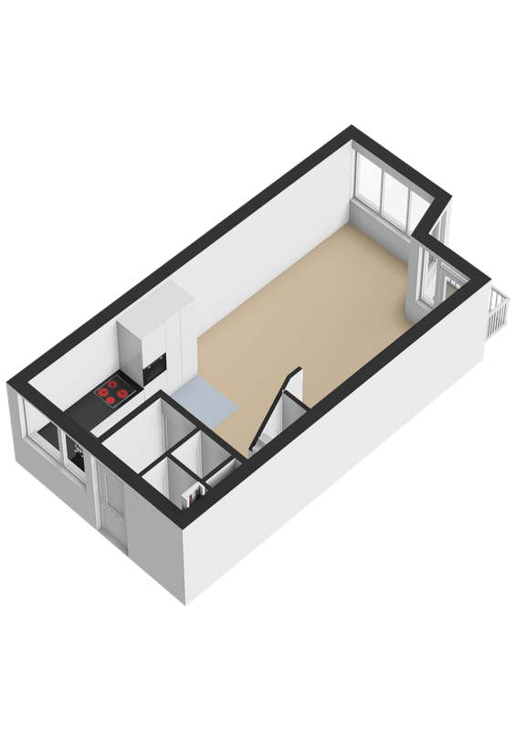Graaf Hendrik III plein 17 - A Floorplan Blur 1
