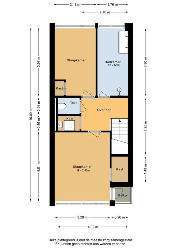 Graaf Hendrik III plein 17 - A Floorplan Blur 2