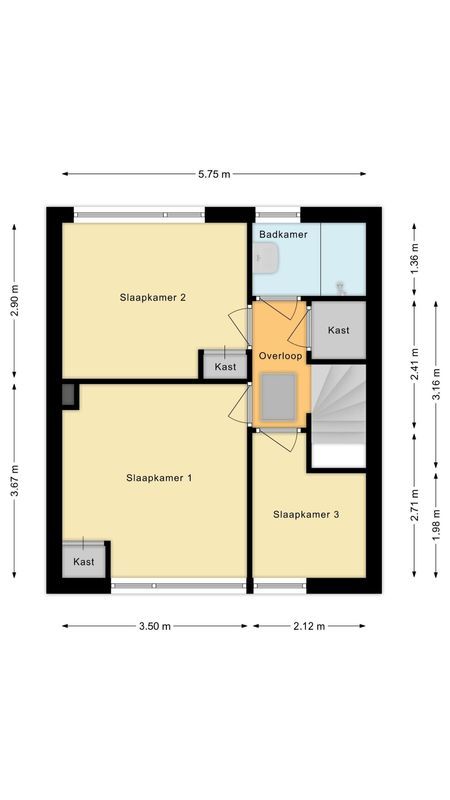 Spoorlaan Noord 54 Floorplan Blur 1