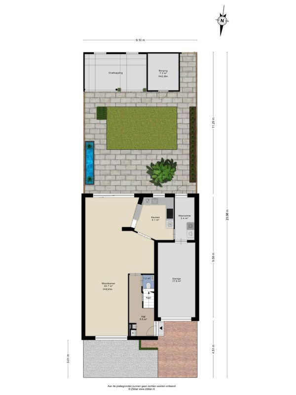 Milheezestraat 52 Floorplan Blur 1