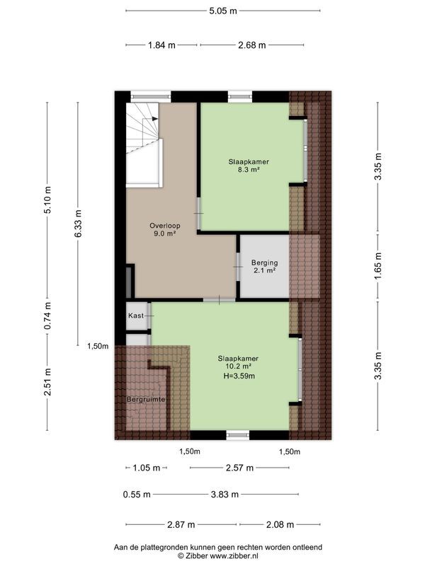 Armhoefstraat 2 Floorplan Blur 4