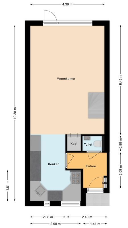 Stoomlederplein 13 Floorplan Blur 0