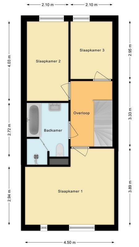 Stoomlederplein 13 Floorplan Blur 1