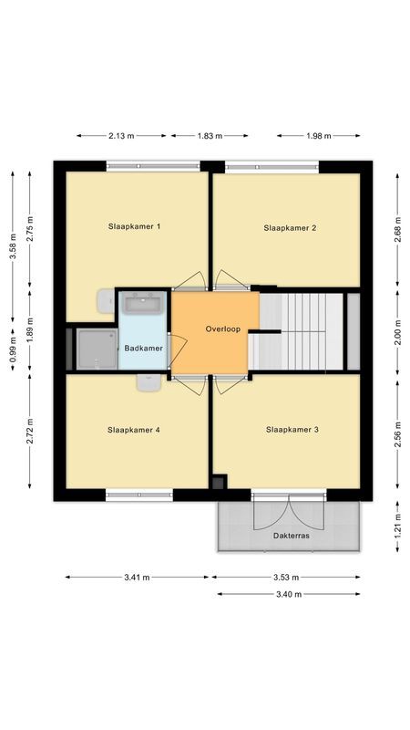 Steijnlaan 50 Floorplan Blur 2