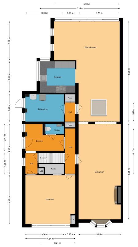 Gerardus Majellastraat 24 Floorplan Blur 0