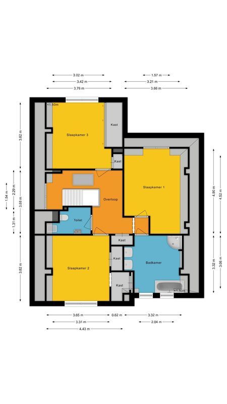 Gerardus Majellastraat 24 Floorplan Blur 1