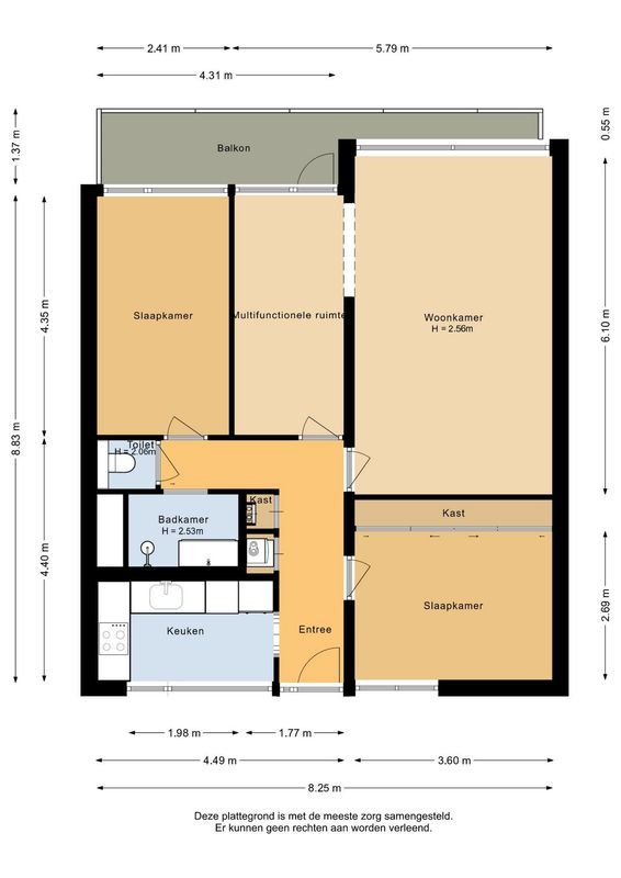 Antwerpenstraat 192 Floorplan Blur 0