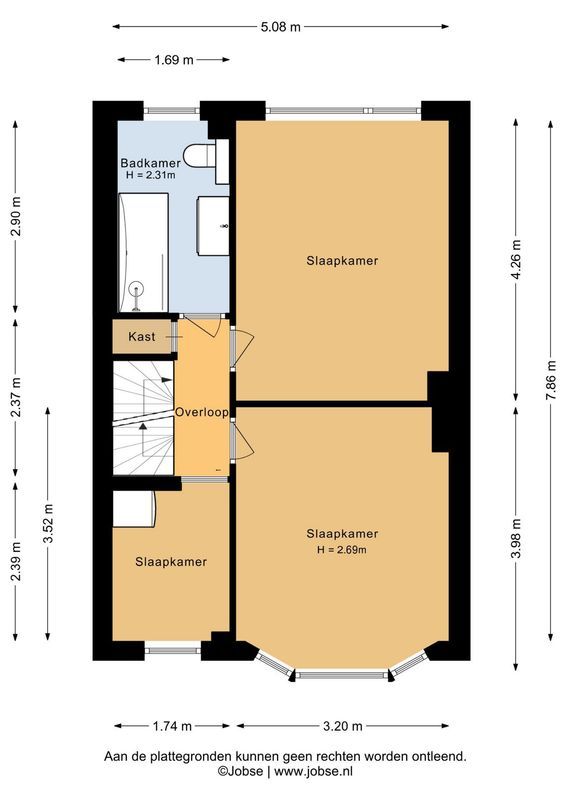 Zeisstraat 1 Floorplan Blur 4