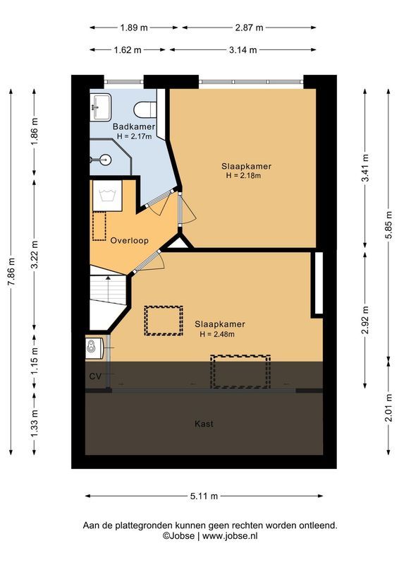 Zeisstraat 1 Floorplan Blur 7