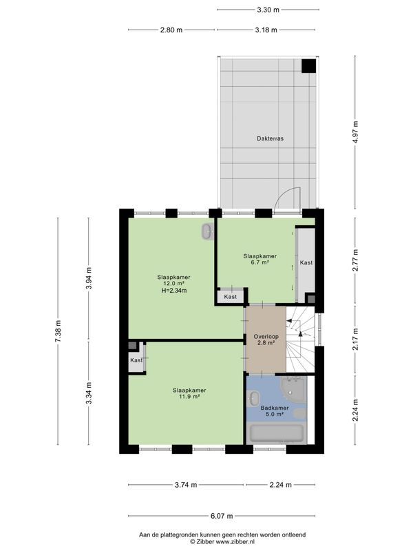 Tuinstraat 2 Floorplan Blur 1