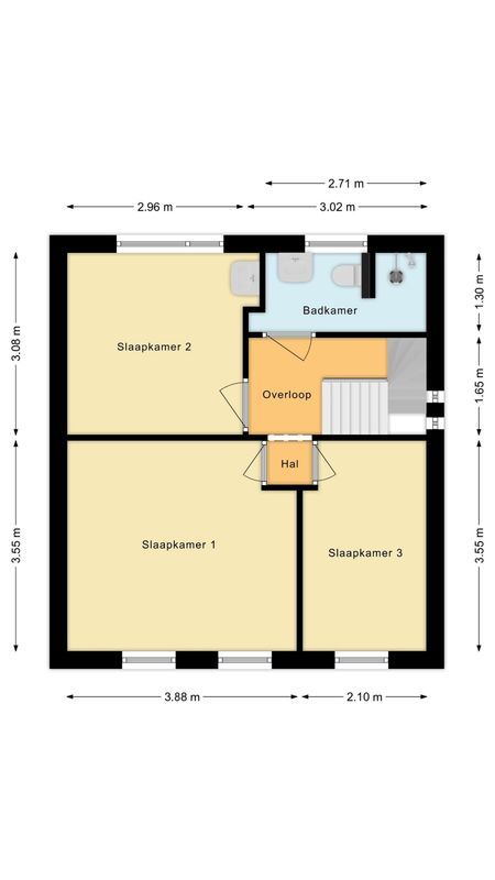Kievitstraat 2 - A Floorplan Blur 1