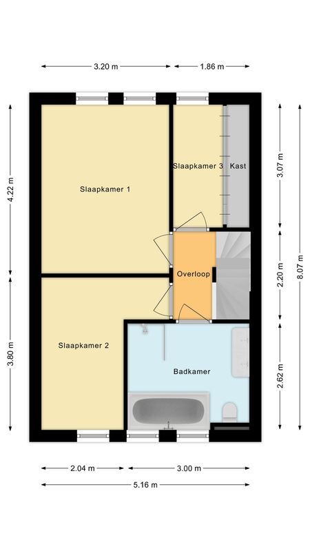 Schutsboom 1 Floorplan Blur 1