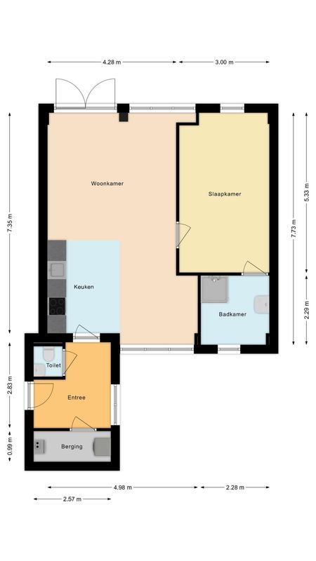 Mendelssohnlaan 3 Floorplan Blur 0