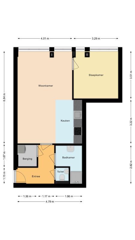 Mendelssohnlaan 3 - G Floorplan Blur 0