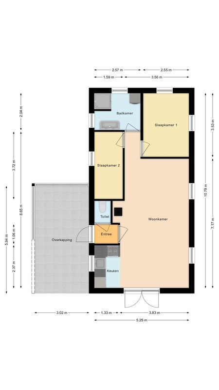 Flaasdijk 1 - 817 Floorplan Blur 2