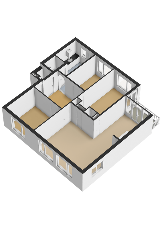 Verbeetenstraat 69 - C Floorplan Blur 1
