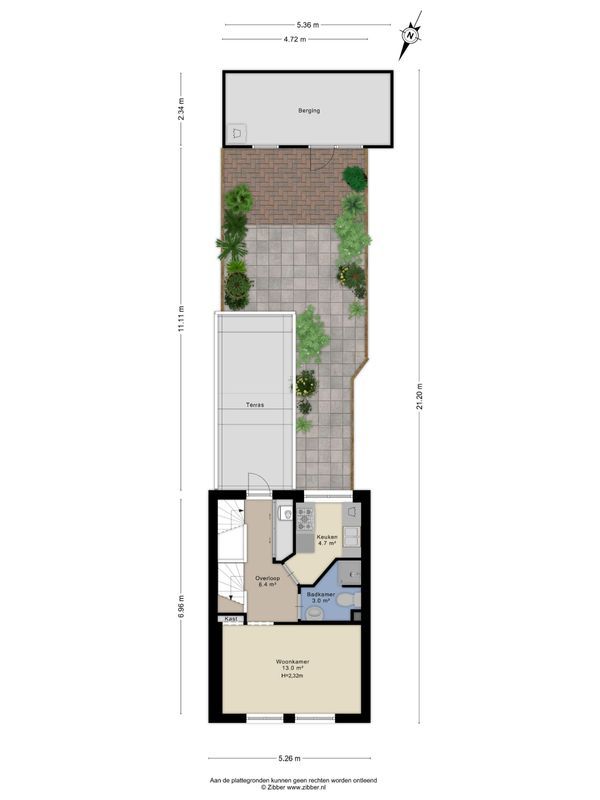 Wagenaarstraat 16 - a Floorplan Blur 3