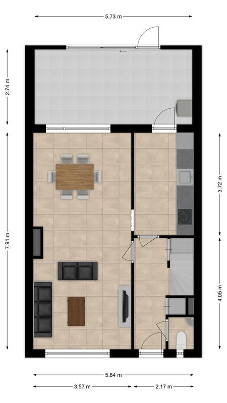 Costerman Boodtstraat 29 Floorplan Blur 0