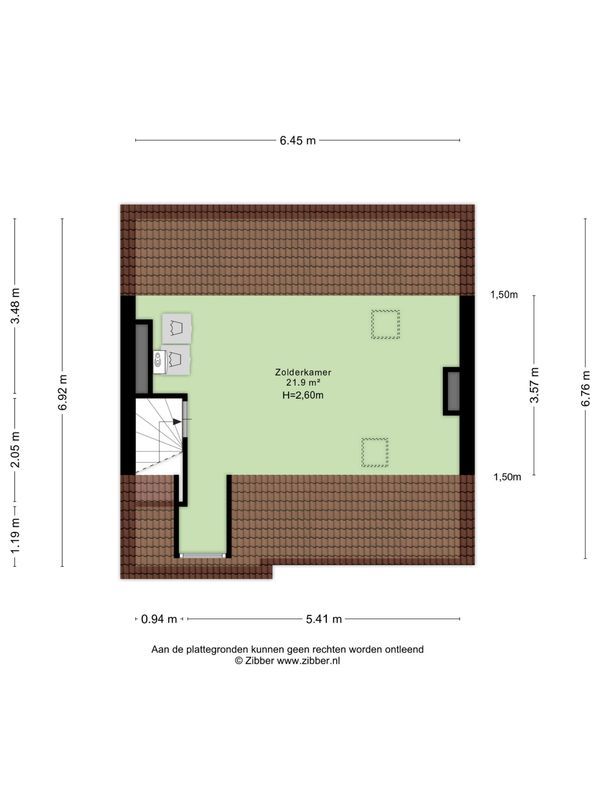 Zwaluwstraat 4 Floorplan Blur 2