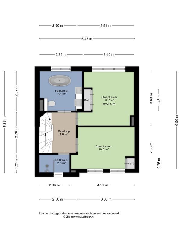 Zwaluwstraat 4 Floorplan Blur 4