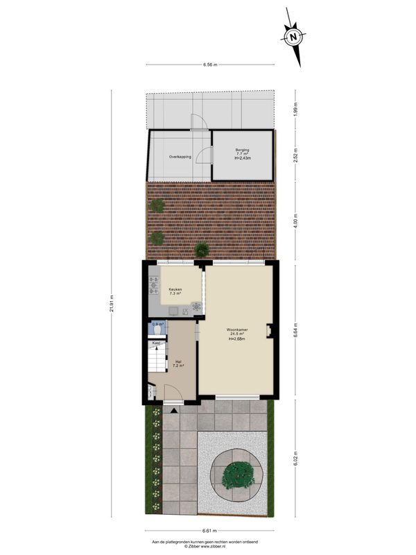 Zwaluwstraat 4 Floorplan Blur 1