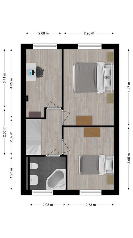 Ophemertstraat 79 Floorplan Blur 1