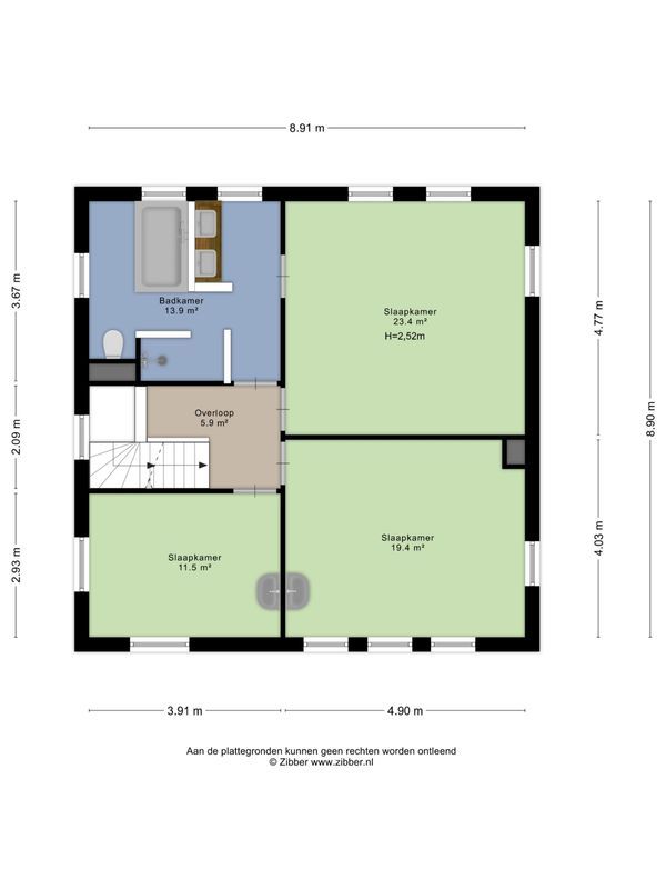 van Hogendorpstraat 6 Floorplan Blur 2